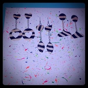 Polymer clay earrings